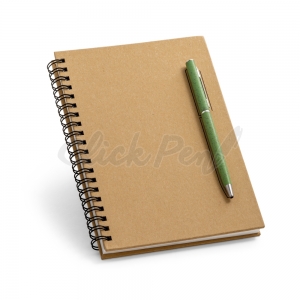 Caderno B6 Capa Dura Papel Kraft