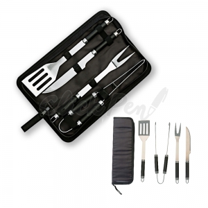 Kit Churrasco Inox.